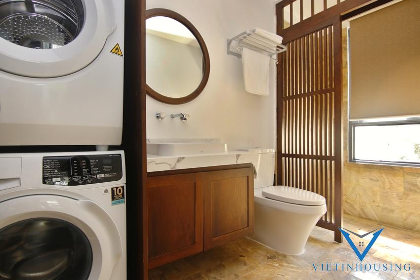 Căn hộ 2 phòng ngủ phong cách Nhật Bản cho thuê tại quận Hoàn Kiếm Hà Nội
