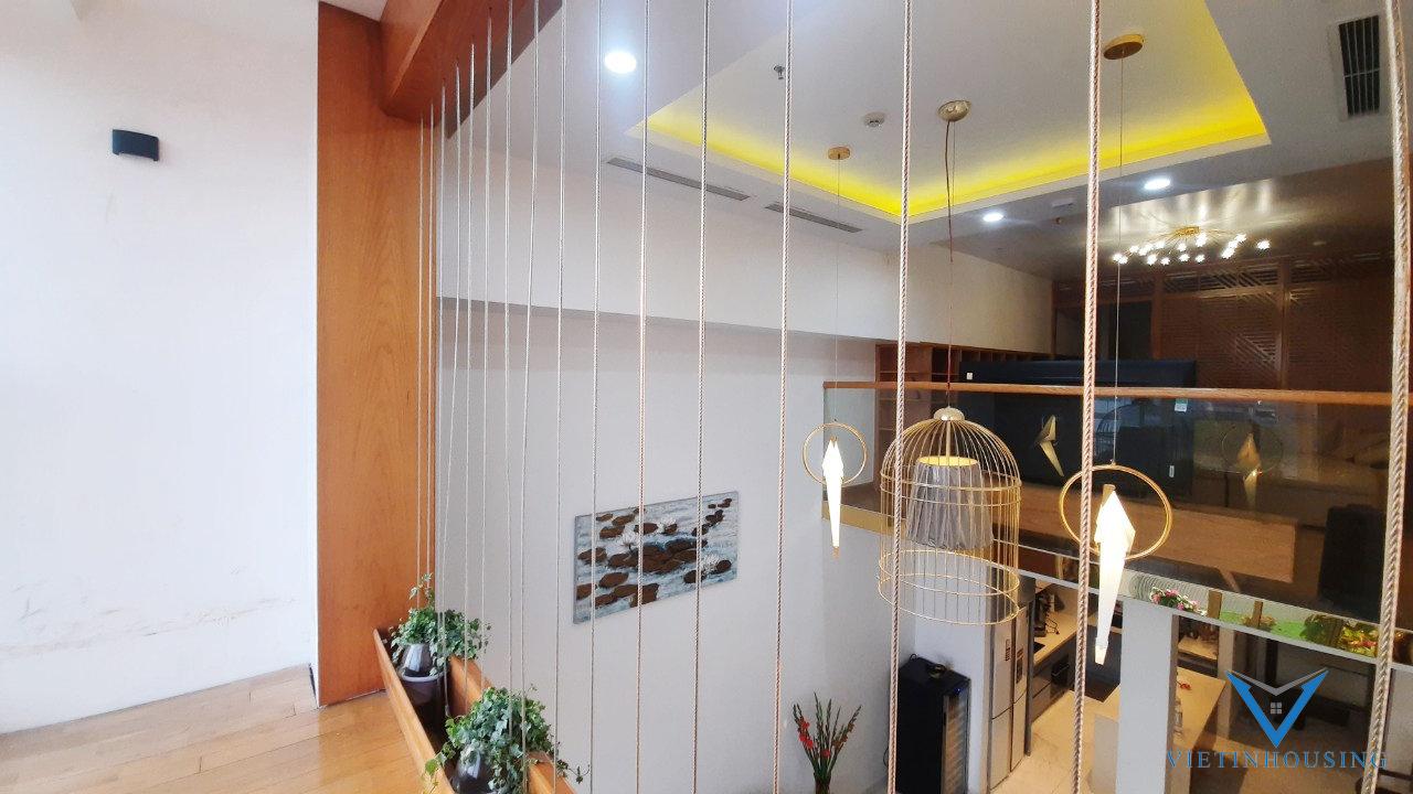 Căn hộ vip duplex 3 phòng cho thuê tại Aqual Central 44 Yên Phụ